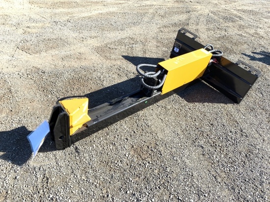 Unused GIYI Horizontal Log Splitter Attachment,