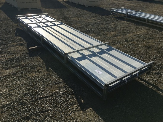 (80) Unused Aboss 11.5ft x 3ft Metal Roof