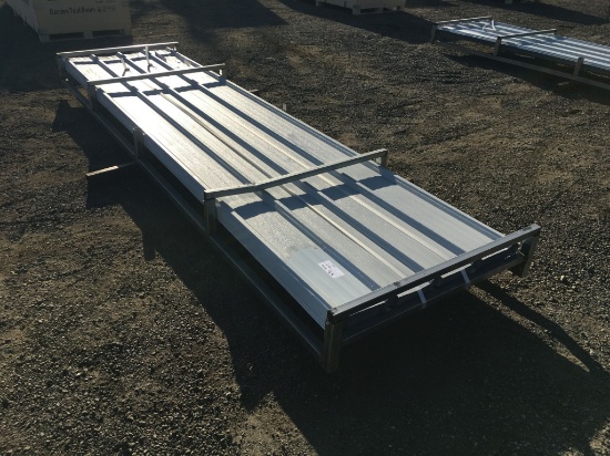 (80) Unused Aboss 11.5ft x 3ft Metal Roof