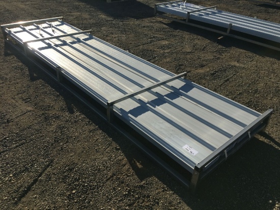 (80) Unused Aboss 11.5ft x 3ft Metal Roof