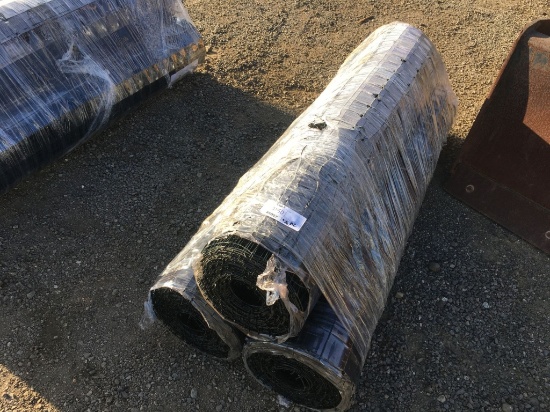 (3) Unused Aboss 5ft Wire Mesh Fencing Rolls.