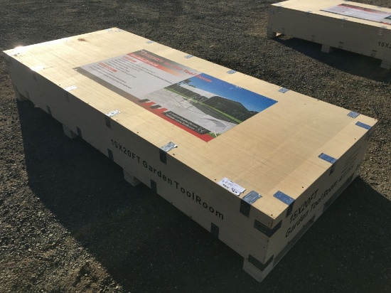 Unused Aboss 20.2ft x 15.1ft x 10ft Metal Carport.