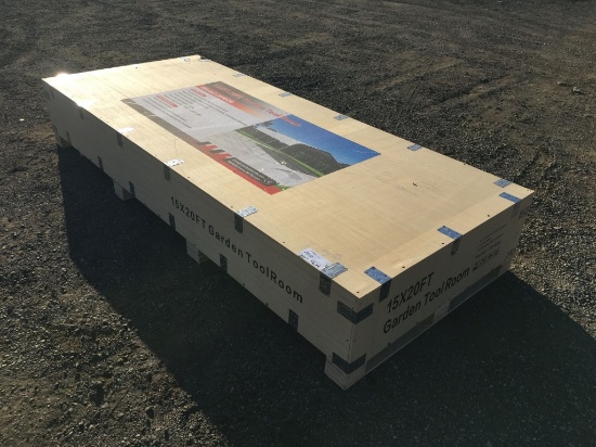 Unused Aboss 20.2ft x 15.1ft x 10ft Metal Carport.