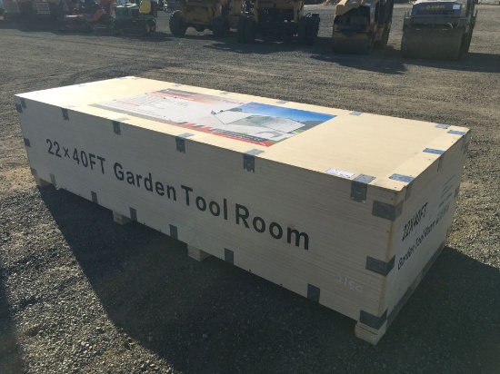 Unused Aboss 40ft x 22ft x 13.1ft Metal Warehouse