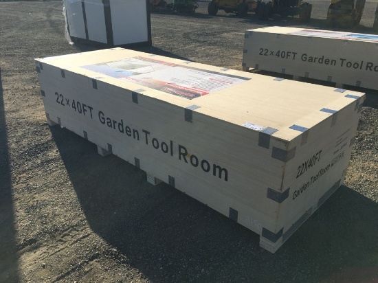 Unused Aboss 40ft x 22ft x 13.1ft Metal Warehouse