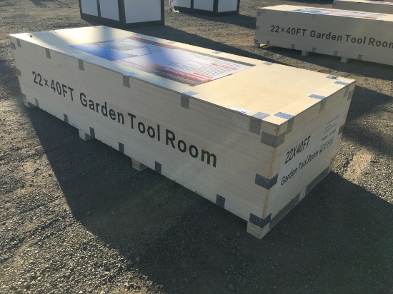 Unused Aboss 40ft x 22ft x 13.1ft Metal Warehouse