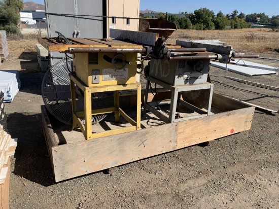 Pallet of Misc Items, Including 10in Table Saw,