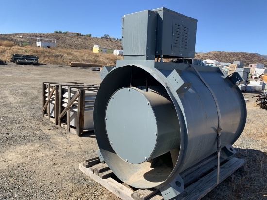 Green Neck Industrial Fan,