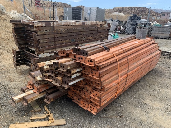 (Approx70) 8ft Pallet Racking Uprights,