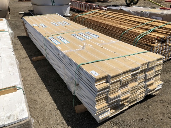(Approx 300 pcs) 5.5in x 12ft Primed MDF Base