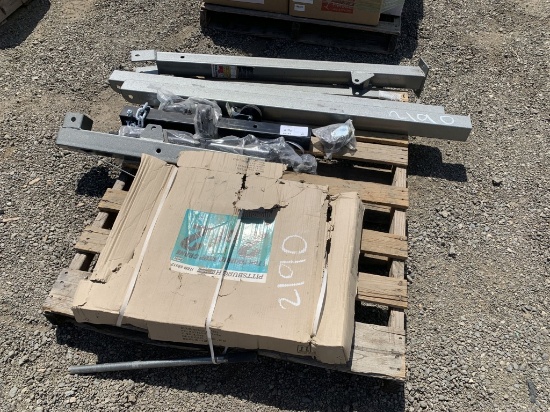 Pallet of Pittsburgh 1-Ton Folding Shop Crane,