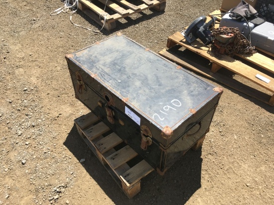 Metal Box of Misc Drill Bits.