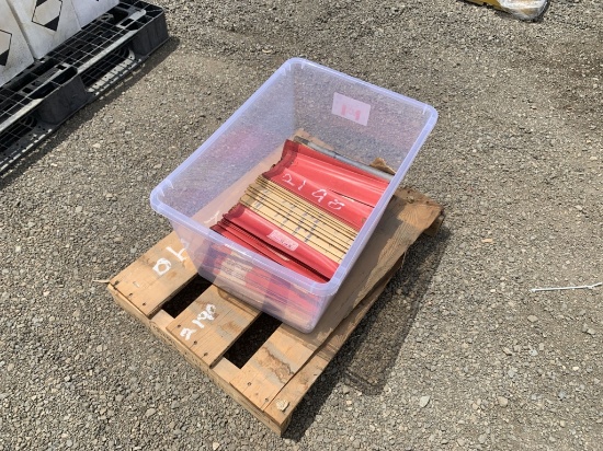 Plastic Bin of Misc Drill Bits.