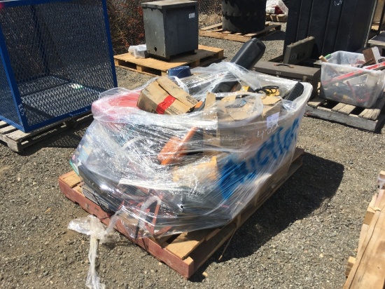 Pallet of Misc Items, Including Fans,