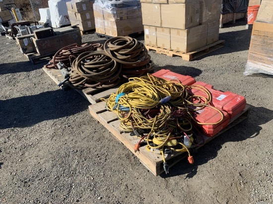 (2) Pallets of Misc Items, Including Demo Hammers