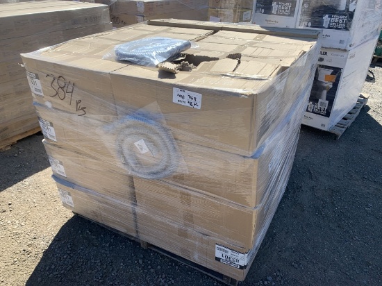 Pallet of Unused 3/4in x 5ft Washing Machine Drain