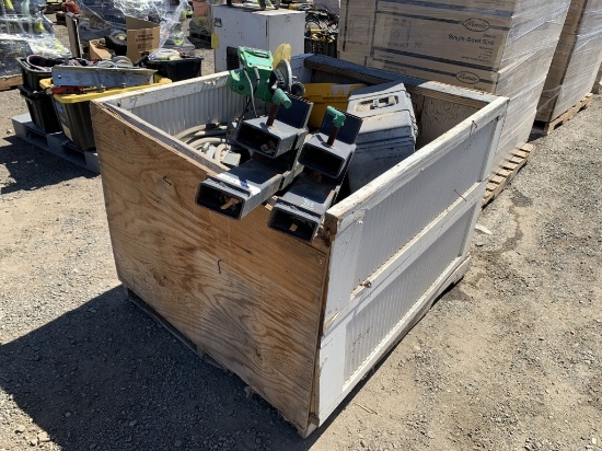 Crate of Misc Tools, Including Miter Saw,