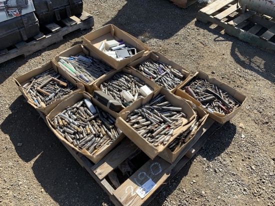 Pallet of Misc Drill Bits.