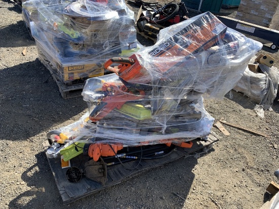 Pallet of Misc Tools, Including Grinders,