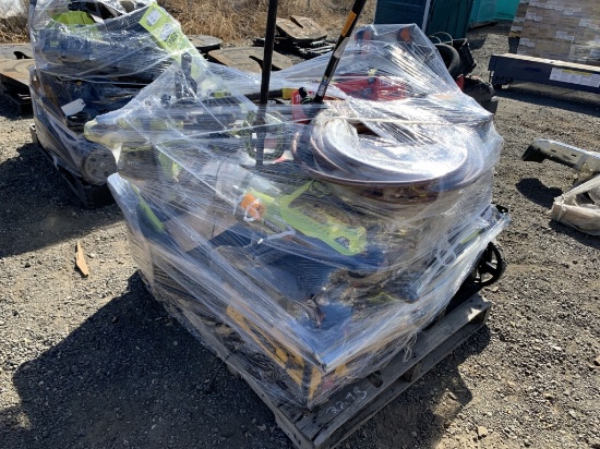 Pallet of Misc Tools, Including Tile Saw,