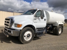 2012 Ford F750 2000 Gallon Water Truck,