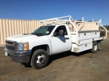 2014 Chevrolet Silverado Flatbed Truck,