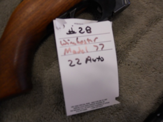 Winchester, 77, 0.22, automacic, rifle