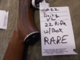 Daisy, VL, 22, rifle, with box, RARE
