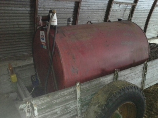 Fuel Barrel & Trailer