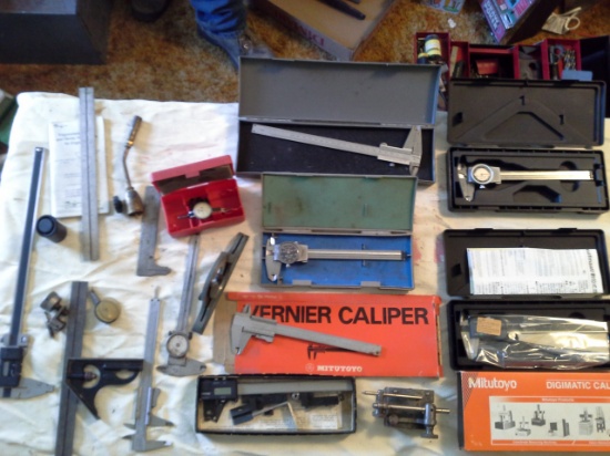 Large Box of Calipers