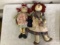 3 Rag Dolls