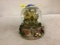 Boyds Bear Snow Globe Music Box, (repaired Front lite)  