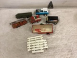 Tonka Trucks, Train, Coca Cola Buddy L Trailer