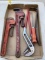 Pipe Wrenches, Channel Locks, Flat Bar