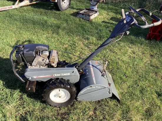 Craftsman 6hp, 17" Rear Tine Tiller