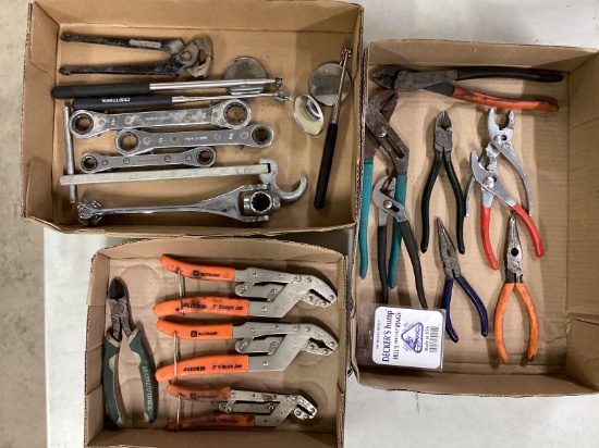 Pliers, Ratchet Wrenches, Cutters