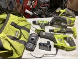Ryobi 18v Lithium Set