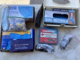 Safety Glasses, Nitrile Gloves, Ear Plugs