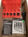 Extractors ,Serrated Wrench Set, Coutnersink Set