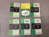 John Deere A, 50, 520, 720, Rotary Hoe and 44 Plow Manuals