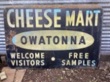 Owatonna Cheese Mart Sign