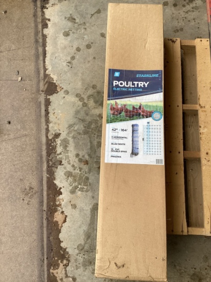 Starlink Poultry Electric Netting, 42"x164' NEW