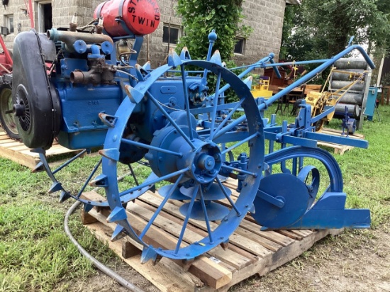 Standard Twin Garden Tractor and Attachments