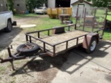 2004 5x10 Utility Trailer and Ramp