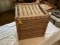 Wooden Crate Egg Display