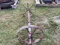 Pair of Steel Wheels with Axle