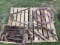Pallet of Steel Wheels and More