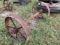 Pair of Steel Wheels With Axle