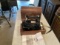 Vintage Singer Sewing Machine in a Bentwood Case