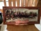 Framed Picture of Budweiser Clydesdales Horses